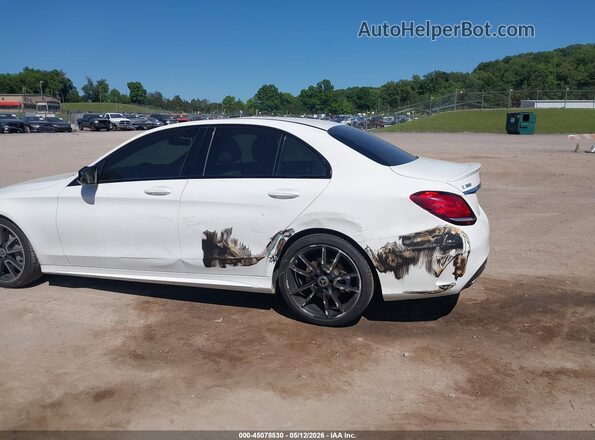 55SWF8DB1KU306906 2019 MERCEDES-BENZ C-CLASS White Vista frontal