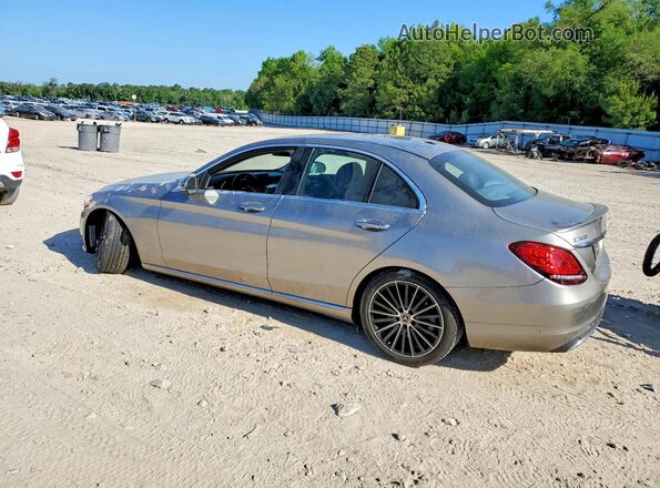 55SWF8DB2LU323778 2020 MERCEDES-BENZ C Beige Задня ліва чверть