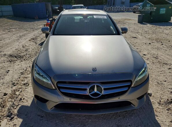 55SWF8DB2LU323778 2020 MERCEDES-BENZ C Beige Вид спереду