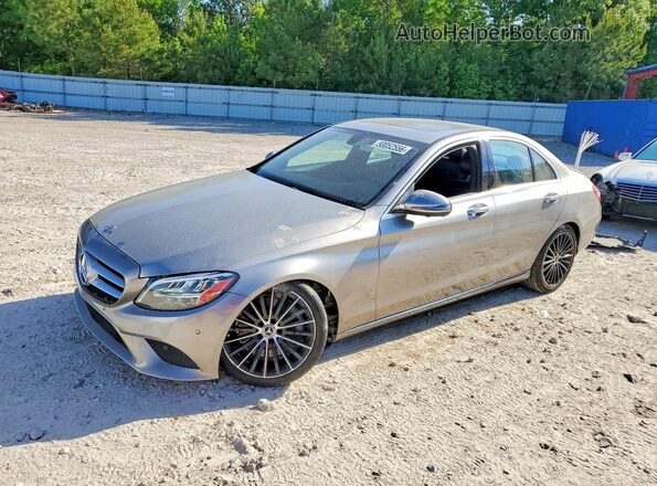 55SWF8DB2LU323778 2020 MERCEDES-BENZ C Beige Передня ліва чверть