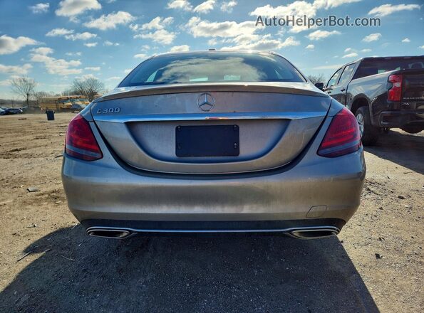 55SWF8DB2LU333100 2020 MERCEDES-BENZ C Beige Հետևի տեսք