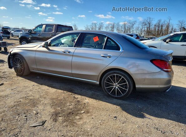 55SWF8DB2LU333100 2020 MERCEDES-BENZ C Beige Հետևի ձախ