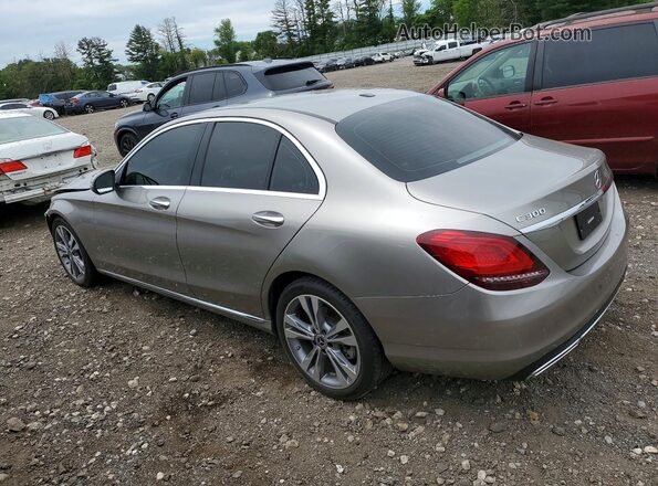 55SWF8DB6KU289648 2019 MERCEDES-BENZ C Silver Tył lewy