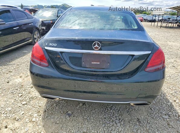 55SWF8DB6KU301331 2019 MERCEDES-BENZ C Green Rear view