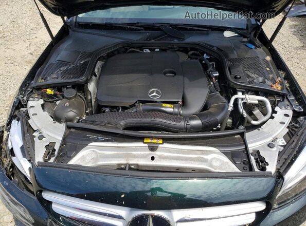 55SWF8DB6KU301331 2019 MERCEDES-BENZ C Green Rear interior view