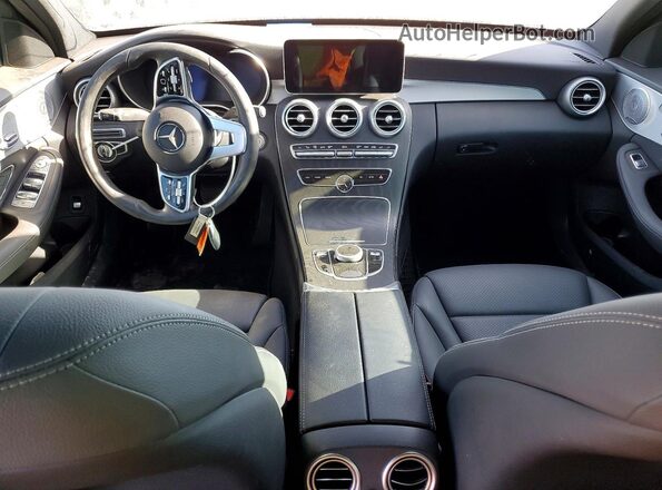 55SWF8DB8LU333103 2020 MERCEDES-BENZ C Silver Vista del salpicadero