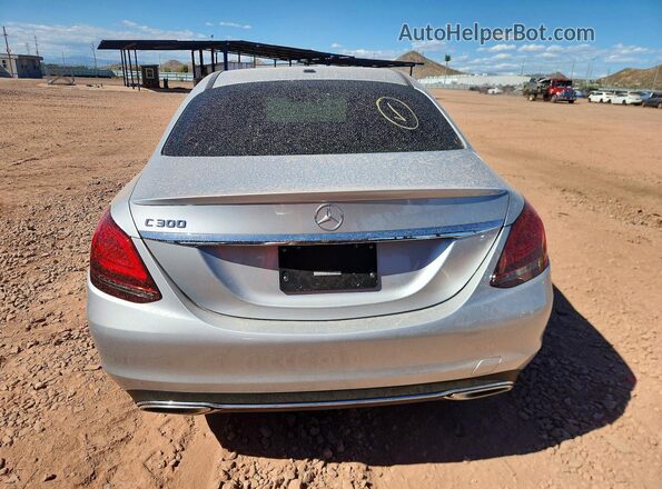 55SWF8DB8LU333103 2020 MERCEDES-BENZ C Silver Vista trasera