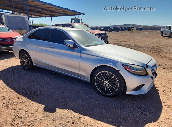 55SWF8DB8LU333103 2020 MERCEDES-BENZ C Silver Delantero derecho