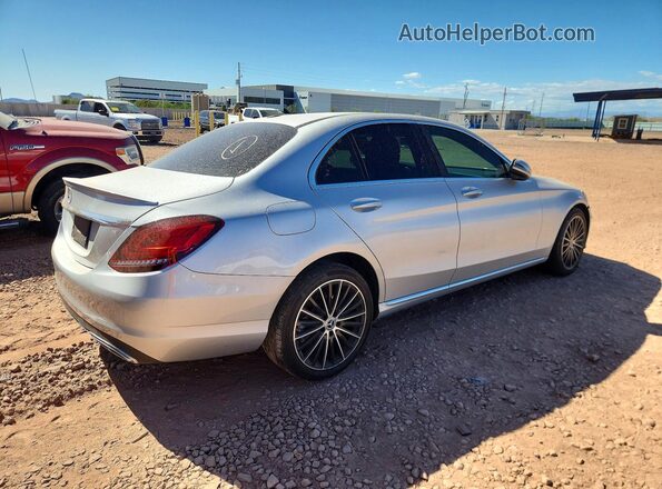 55SWF8DB8LU333103 2020 MERCEDES-BENZ C Silver Trasero derecho