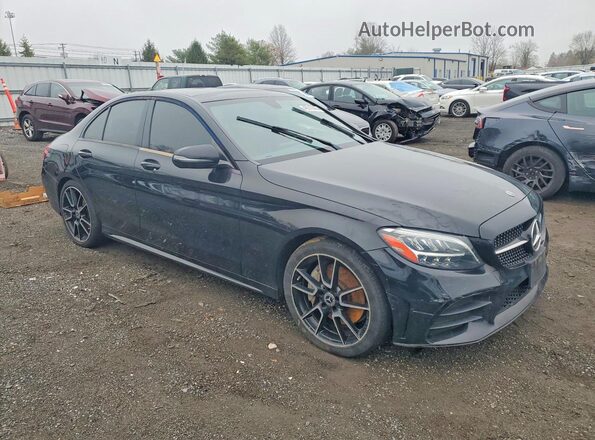 55SWF8EB0KU284900 2019 MERCEDES-BENZ C Black Delantero derecho