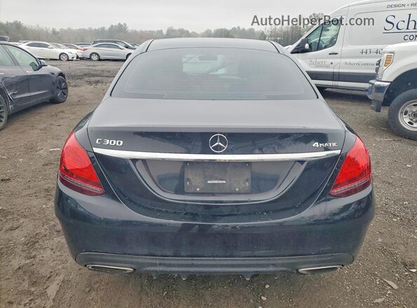 55SWF8EB0KU284900 2019 MERCEDES-BENZ C Black Vista trasera