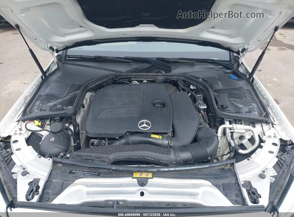 55SWF8EB1KU305916 2019 MERCEDES-BENZ C-CLASS White Rear view