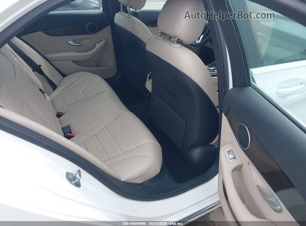 55SWF8EB1KU305916 2019 MERCEDES-BENZ C-CLASS White VIN sticker view