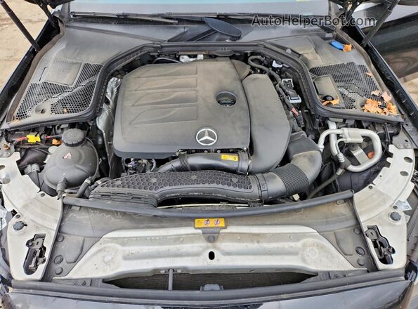 55SWF8EB3KU305528 2019 MERCEDES-BENZ C Black Вид задньої частини салону