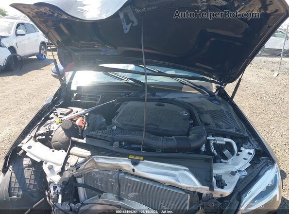 55SWF8EB3KU309837 2019 MERCEDES-BENZ C-CLASS Black Rear view