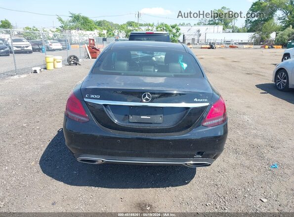 55SWF8EB3KU309837 2019 MERCEDES-BENZ C-CLASS Black 