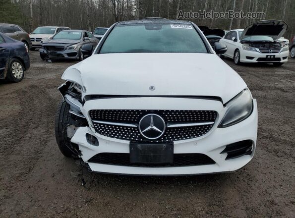 55SWF8EB3LU331256 2020 MERCEDES-BENZ C White Widok z przodu