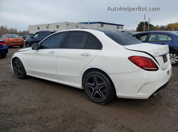55SWF8EB3LU331256 2020 MERCEDES-BENZ C White Tył lewy