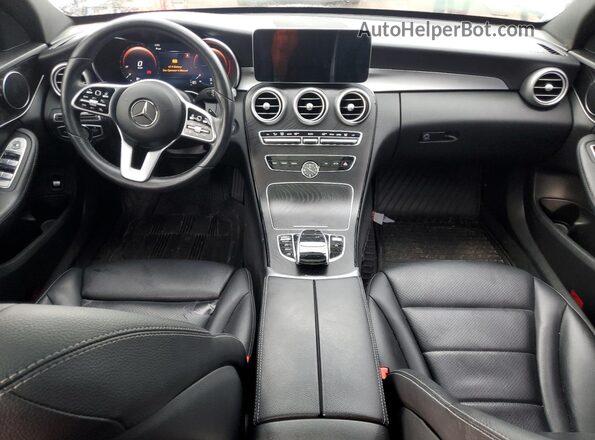 55SWF8EB3LU331256 2020 MERCEDES-BENZ C White Widok deski rozdzielczej