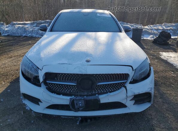 55SWF8EB3LU334075 2020 MERCEDES-BENZ C White Դիմացի տեսք
