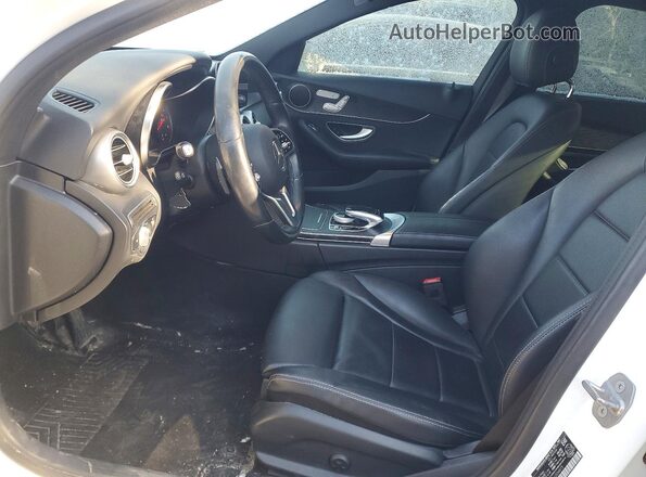 55SWF8EB3LU334075 2020 MERCEDES-BENZ C White Սալոնի դիմացի տեսք