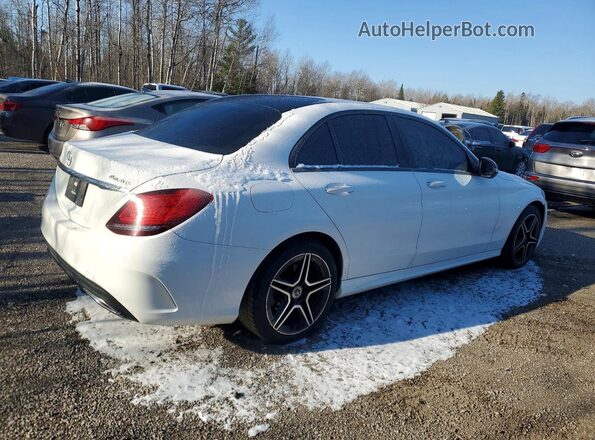 55SWF8EB3LU334075 2020 MERCEDES-BENZ C White Հետևի աջ