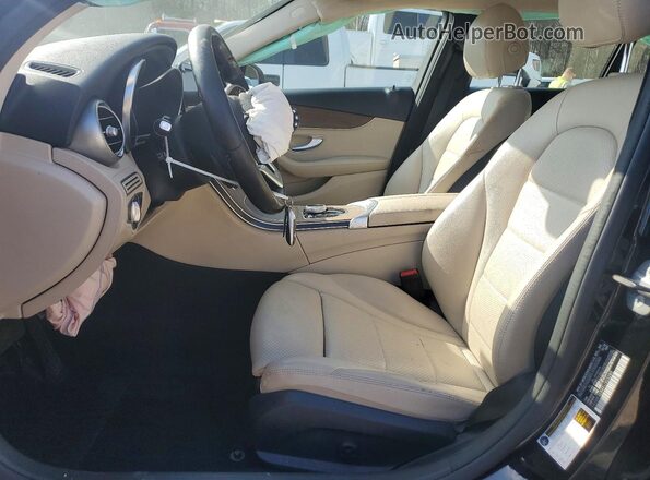 55SWF8EB4KU303285 2019 MERCEDES-BENZ C Black Սալոնի դիմացի տեսք