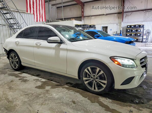 55SWF8EB5KU311329 2019 MERCEDES-BENZ C White წინა მარჯვენა