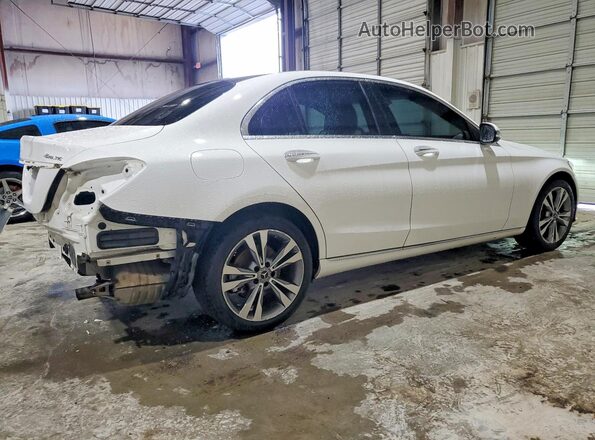 55SWF8EB5KU311329 2019 MERCEDES-BENZ C White უკანა მარჯვენა