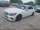 2019 Mercedes-benz C 300 4matic White vin: 55SWF8EB8KU292176