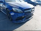 2017 Mercedes-benz Amg C 63 S Blue vin: 55SWF8HB2HU195852
