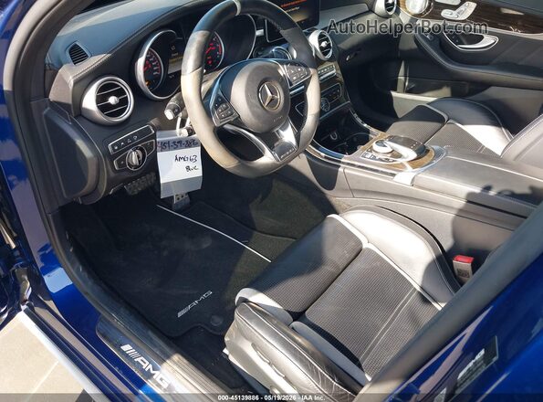 55SWF8HB2HU195852 2017 MERCEDES-BENZ AMG C 63 Blue 