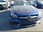 2017 Mercedes-benz Amg C 63 S Blue vin: 55SWF8HB2HU195852