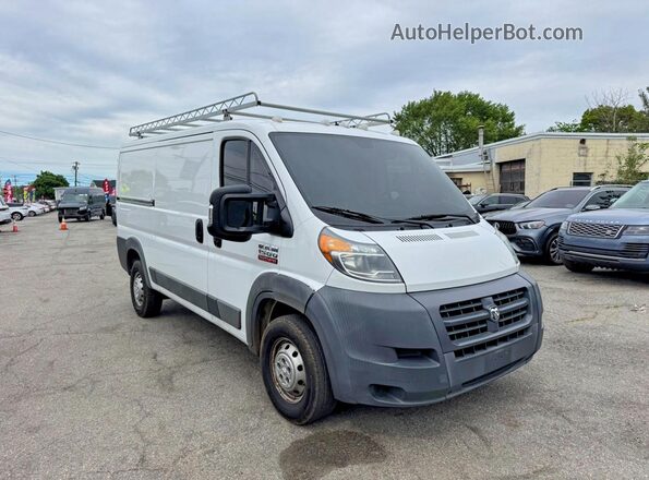 3C6TRVAG0HE513562 2017 RAM PROMASTER Белый Задняя левая четверть