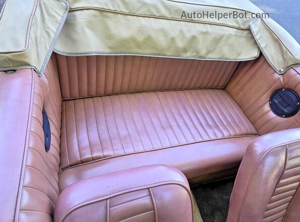 CA500664 1929 MERCEDES-BENZ GAZELLE White Front interior view