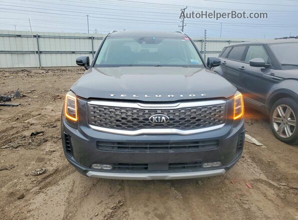 5XYP3DHC3LG013755 2020 KIA TELLURIDE Black Вид ззаду