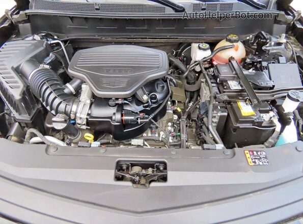 1GYKPCRS9RZ755645 2024 CADILLAC XT6 Черный Вид панели приборов