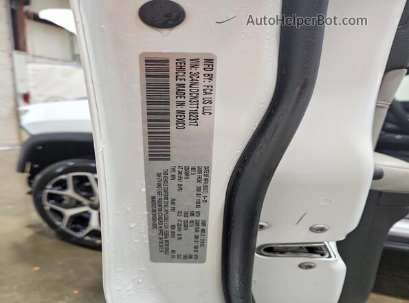 3C4NJDCN3TT182317 2026 JEEP COMPASS Белый 