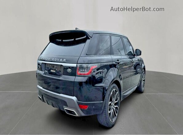 SALWR2RV3KA828527 2019 LAND ROVER RANGE Черный Передняя правая четверть