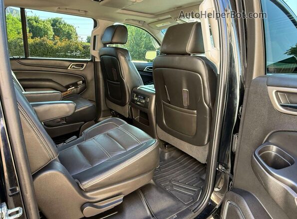 1GKS2HKJ3GR301508 2016 GMC YUKON Black Widok wnętrza z przodu