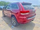 2017 Jeep Grand Cherokee Overland Burgundy vin: 1C4RJFCG0HC837437