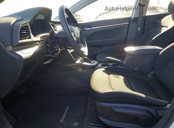 5NPD74LF2LH603723 2020 HYUNDAI ELANTRA White Widok deski rozdzielczej