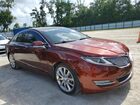 2016 Lincoln Mkz Hybrid Бордовый vin: 3LN6L2LU1GR628621