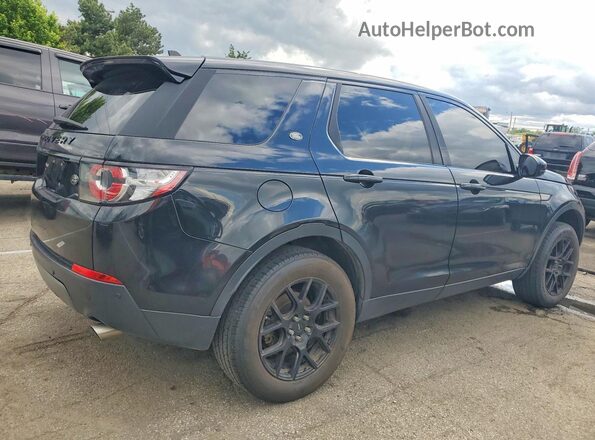 SALCP2BG5GH548658 2016 LAND ROVER DISCOVERY Black Przód prawy