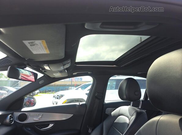55SWF8DB1KU288407 2019 MERCEDES-BENZ C White Вид підкапотного простору