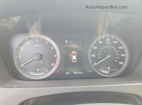 5NPE34AF7GH283145 2016 HYUNDAI SONATA Белый Вид задних сидений