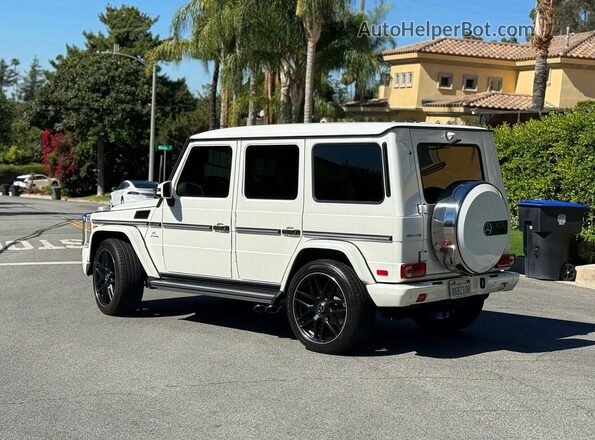 WDCYC7DF2HX272208 2017 MERCEDES-BENZ G-CLASS Белый Передняя правая четверть