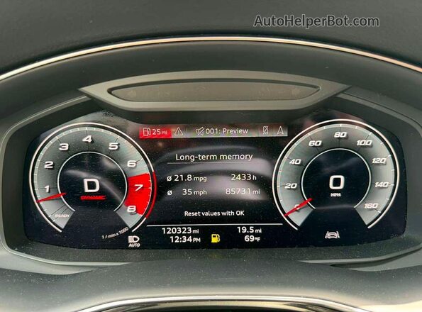 WA1EVAF11MD007500 2021 AUDI Q8 Charcoal Շարժիչի բաժամունքի տեսք