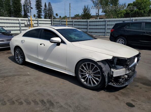WDD2J5JB5KA033694 2019 MERCEDES-BENZ CLS-CLASS White Vista frontal