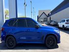 2021 Bmw X5 M Синий vin: 5YMJU0C09M9E32439